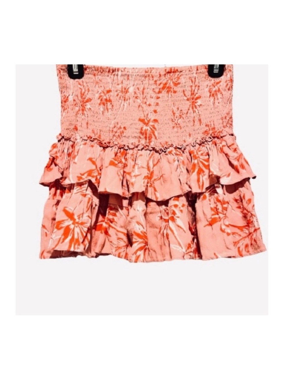 Skylar & Madison-Smocked
Palm Tree Mini Skirt. Size: large